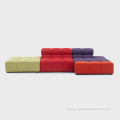 China Minimalist Modular Sofa Modern style Tufty Time Large and small Living Room Sofa in Fabric and Wood Frame Supplier